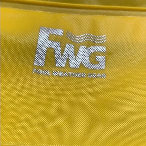 Outdoor Rain Suit Jacket & Pant Set Yellow Size Large New - Picture 5 of 9